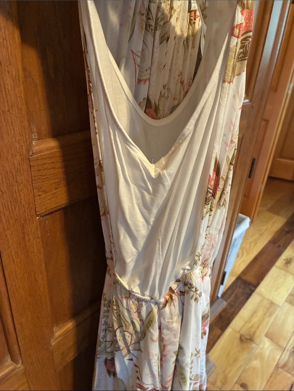 J. Jill Paisley Midi Dress Size L - Picture 3 of 6